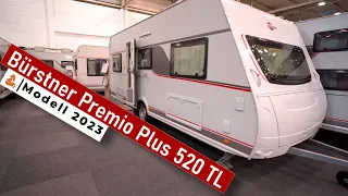 Bürstner Premio Plus 520 TL - 2023 🦊 der Familienwohnwagen