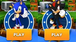 Sonic Dash iPhone Gameplay - SONIC VS SHADOW Ep 4