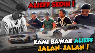 ALIEFF BERSEDIH???? GTTB HIBURKAN ALIEFF BAWAK JALAN JALAN!!!