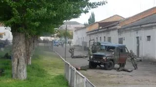 В Кіровограді Порошенко відвідав навчання спецназу