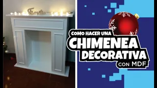 Como hacer una chimenea falsa decorativa