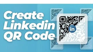 How to Create Linkedin QR Code | QR Code Generator | Create and share a QR code for LinkedIn profile