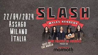 Back From Cali LIVE Slash feat. Myles Kennedy and The Conspirators Assago