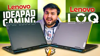 Lenovo ideapad Gaming 3 vs Lenovo LOQ - ARE THEY SAME ??  🤯