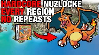 Hardcore Nuzlocke of EVERY Pokémon Region - Pokémon Fire Red