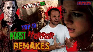 Top 10 WORST Horror Remakes (I Feel Sick)!