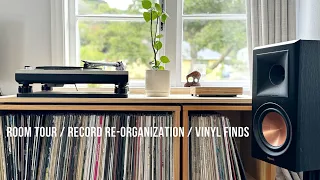 Room Tour / Record Re-organisation / Vinyl Finds  - Vinyl Community March 2024