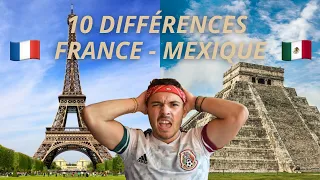 THE 10 DIFFERENCES between MEXICO and FRANCE