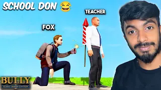 Going Back To School 😂 | Bully Gameplay - Black FOX