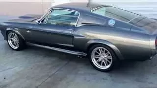 "ELEANOR" 1967 FORD MUSTANG SHELBY GT500  driving  - on the Las Vegas strip! at CELEBRITY CARS