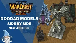 #1 | Doodad Models Comparison (Reforged vs Classic) | Warcraft 3 Reforged Beta