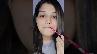 Viral Tiktok Trending Lipstick Hack💄✨bigger lips hack|#mkbeauty #shorts #hack #viralshorts #makeup