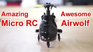 Micro RC Bell 222 Airwolf Helicopter with CC3D