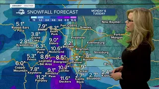 Soaking rainfall on the way early in the week