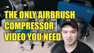 Seven "Quiet" Airbrush Compressors Compared - $85 - $1,226?! - Noise and Performance Testing