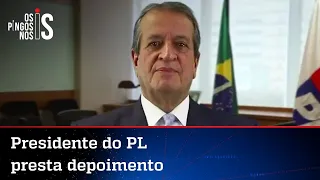 Em depoimento à PF, Valdemar diz que usou metáfora ao falar sobre 'minuta'