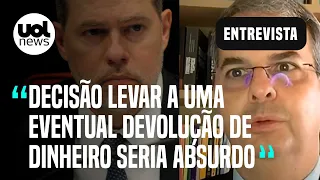 Caso Toffoli: Decisão de ministro levar à eventual devolução de dinheiro seria absurdo, diz ANPR