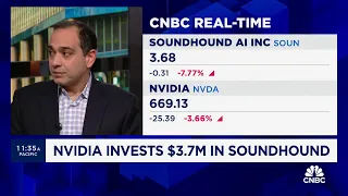 SoundHound AI CEO talks Nvidia's $3.7 million investment