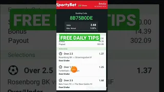 FREE DAILY FOOTBALL BETTING PREDICTION TIPS TODAY 15/10/2022