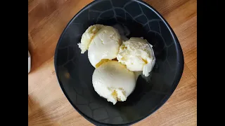 Keto Vanilla Ice Cream (scoopable)