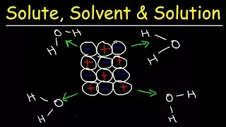 Solute, Solvent, & Solution -  Solubility Chemistry