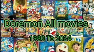 Doremon All Movies list 1980 TO  2024