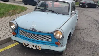 První velká jízda s opraveným motorem, problémy byly... TRABANT 601