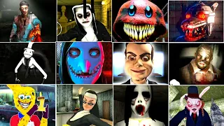 Game Over #16 - Goosebumps Night Of Scares - Brother Wake Up - Demonic Nun Two Evil - Smiling X Zero