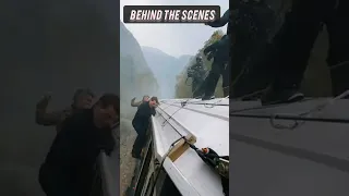 Mission Impossible _ dead reckoning_ train stunts behind the scene | #shorts | #tomcruise