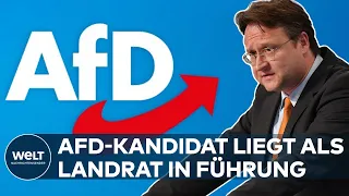 LANDRATSWAHL IN THÜRINGEN: AfD-Kandidat liegt vorn - Stichwahl entscheidet über Südthüringer Landrat