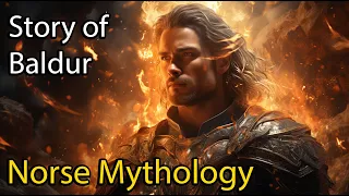 The Tragic Story of Baldur/ Baldr | Death of Baldur | Norse Mythology Explained | ASMR Sleep Stories