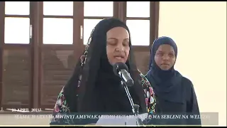 MAMA MARIAM MWINYI AKABIDHI FUTARI KWA WAZEE