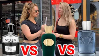 Creed Aventus vs Parfums De Marly Sedley vs Sospiro Vibrato - Fragrance Street Reaction