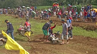 Diri makita ang saktong bakbakanay sa final Underbone 2v Libona Bukidnon Motocross Competition