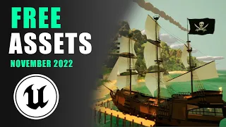 November 2022 FREE Unreal Engine 5 Marketplace Assets