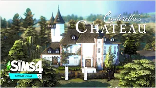 CINDERELLA'S  CHATEAU | NO CC | (With Ambience Sounds) | THE SIMS 4 COTTAGE LIVING | BY RUSTICSIMS