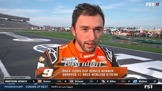 CHASE ELLIOTT BRAD KESELOWSKI POSTRACE INTERVIEW - 2024 AUTOTRADER 400 NASCAR CUP SERIES AT TEXAS