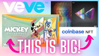 OMI TOKEN COMING TO COINBASE? + MICKEY AND FRIENDS VEVE DROP DETAILS ANNOUNCED