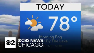 Highs in the upper 70s Friday in Chicago, warm weekend ahead