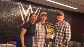 WWE grants Colby McMahon's wish at WWE Headquarters