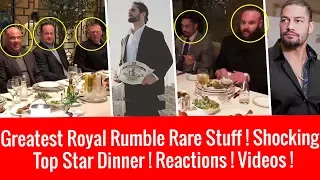 Greatest Royal Rumble Shocking Rare Stuff ! Undertaker, Brock, Roman, Braun ! Videos ! Reaction !
