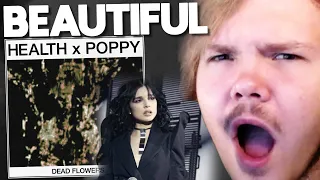 HAUNTINGLY BEAUTIFUL | HEALTH ft POPPY - DEAD FLOWERS REACTION AND REVIEW | KECK