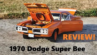 1970 Dodge Coronet Super Bee Go Mango diecast review (1/18 scale) by GMP - Greenlight Collectibles