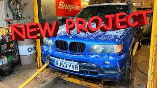 Project Bmw X5 4.6IS None runner Why? Part 1