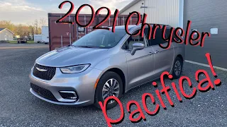 2021 Chrysler Pacifica Touring Startup, Walkaround & Features!