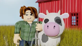 ROBLOX MUSIC Video ♪ "Story of my Cow” (The Farmer)