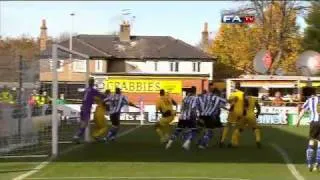 Southport 2-5 Sheff Wed - The FA Cup 1st Round - 07/11/10