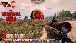 Searching for Titanium! #41 Darkness Falls - 7 Days to Die