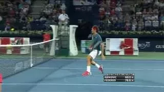 ATP Dubai 2014 Federer Hot Shot