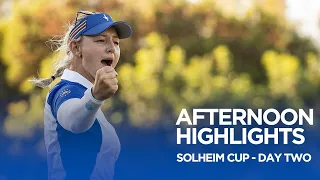 Afternoon Highlights | Day Two | 2023 Solheim Cup